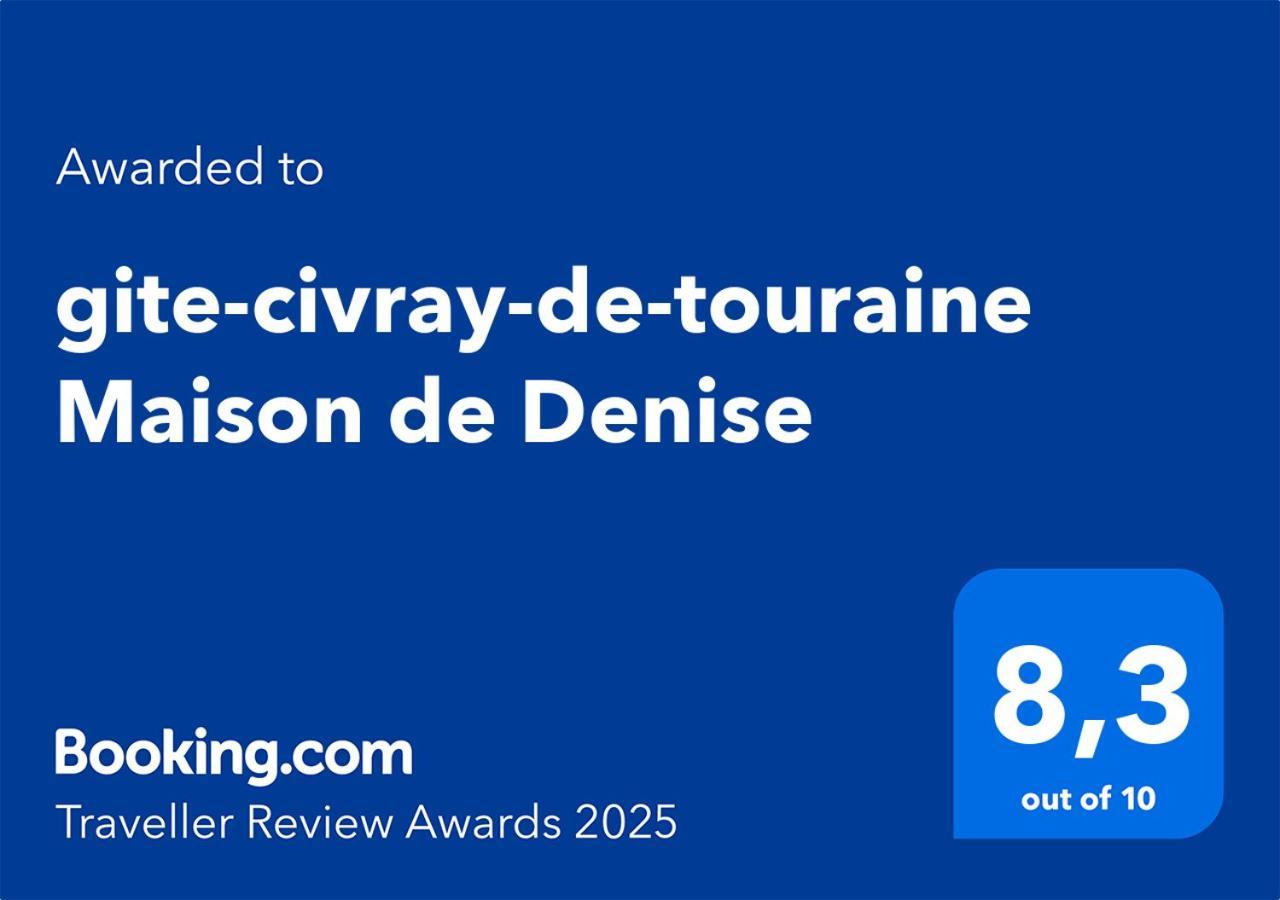 Gite-Civray-De-Touraine Maison De Denise Exteriör bild